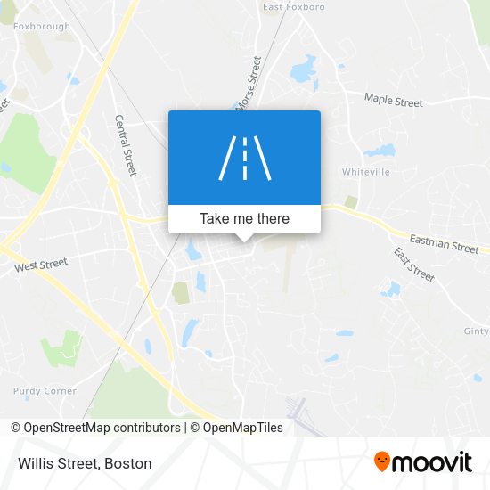 Mapa de Willis Street