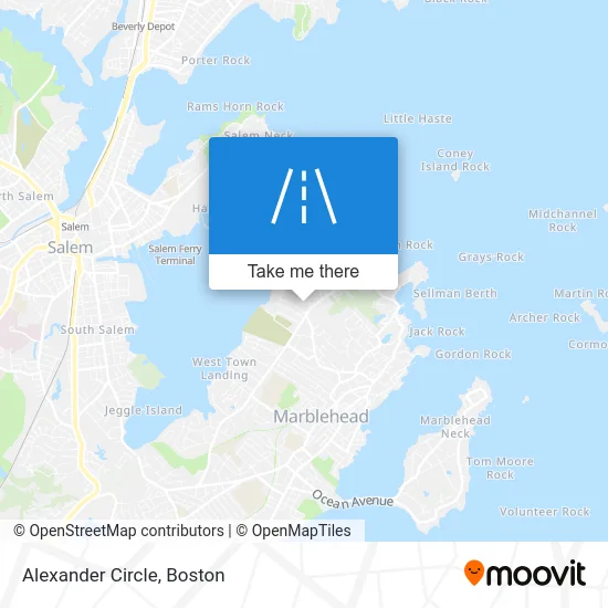 Alexander Circle map