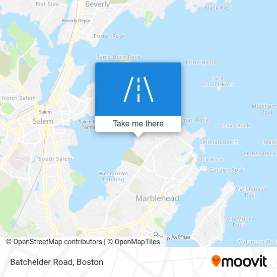 Batchelder Road map