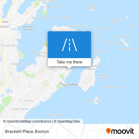 Brackett Place map