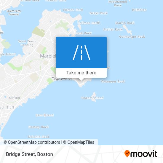 Mapa de Bridge Street