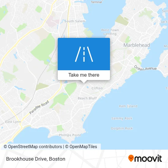 Brookhouse Drive map