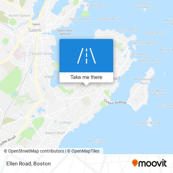 Mapa de Ellen Road