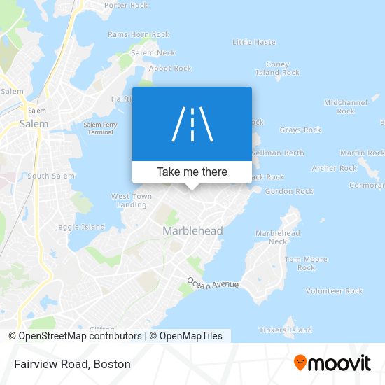 Mapa de Fairview Road