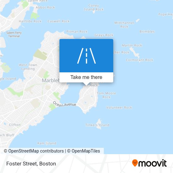 Mapa de Foster Street