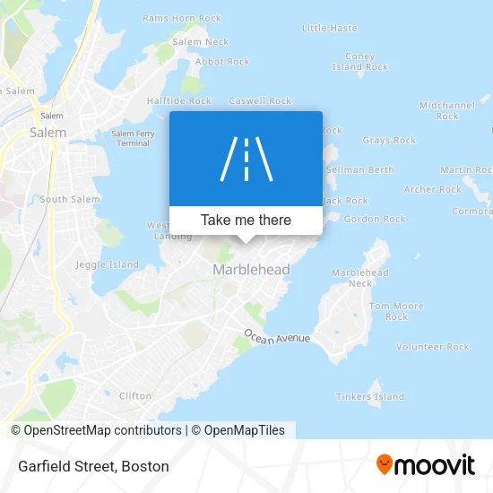 Mapa de Garfield Street