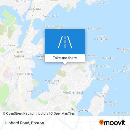 Mapa de Hibbard Road