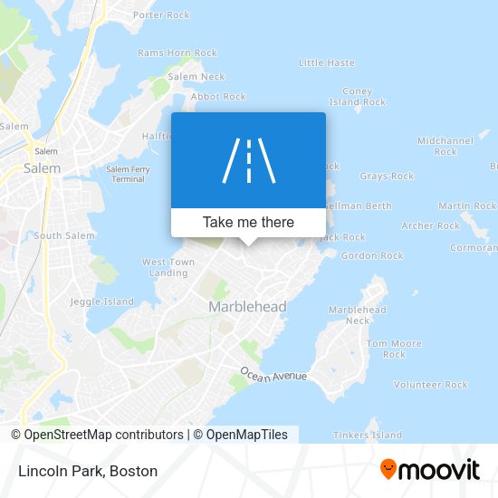 Mapa de Lincoln Park