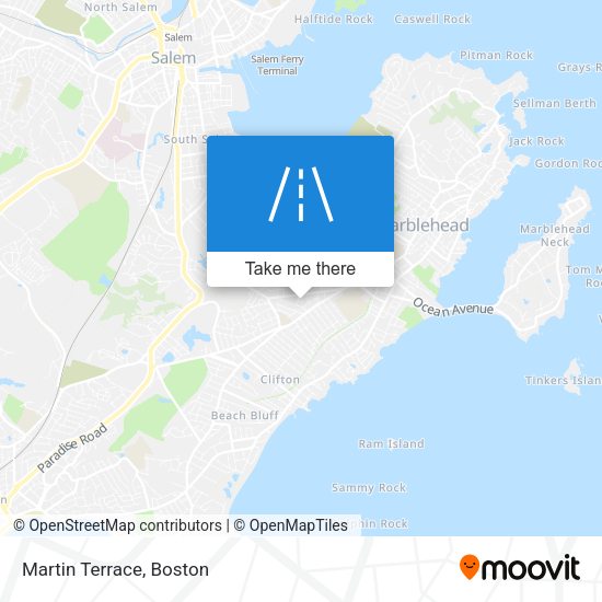 Mapa de Martin Terrace