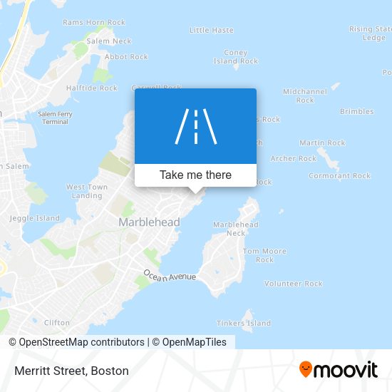 Mapa de Merritt Street