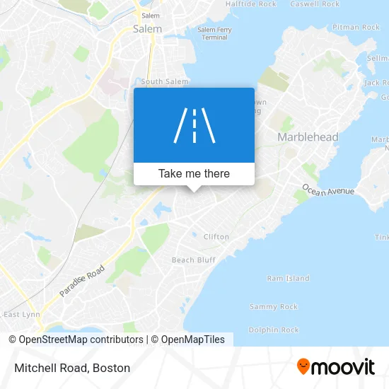 Mitchell Road map