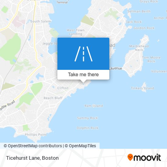 Ticehurst Lane map