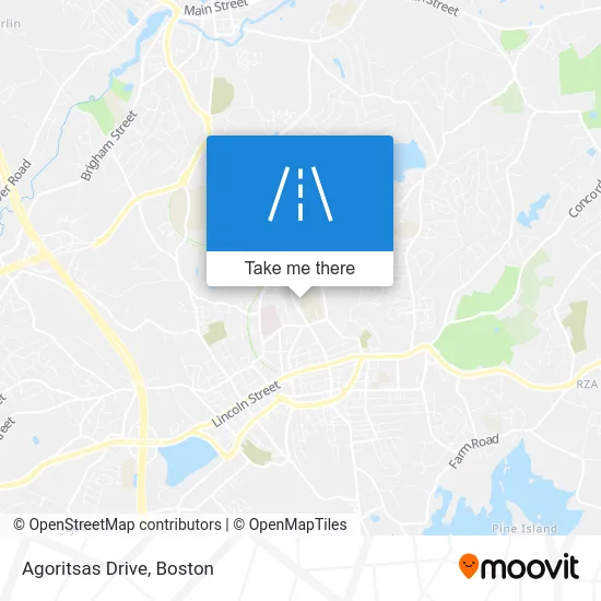 Agoritsas Drive map