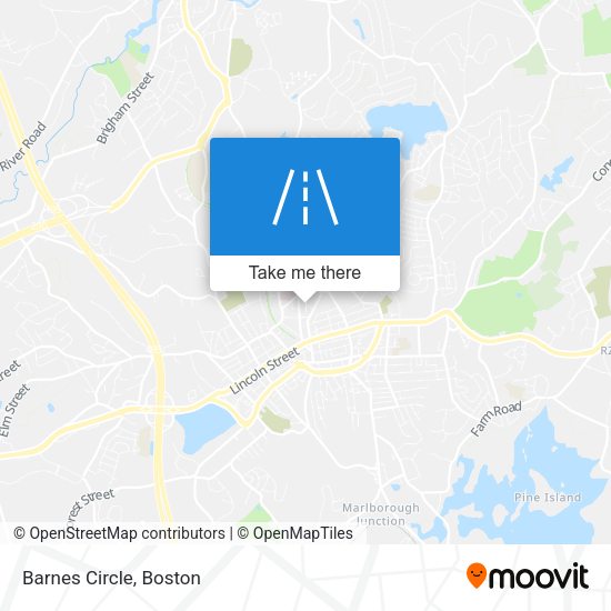 Mapa de Barnes Circle