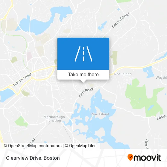 Clearview Drive map