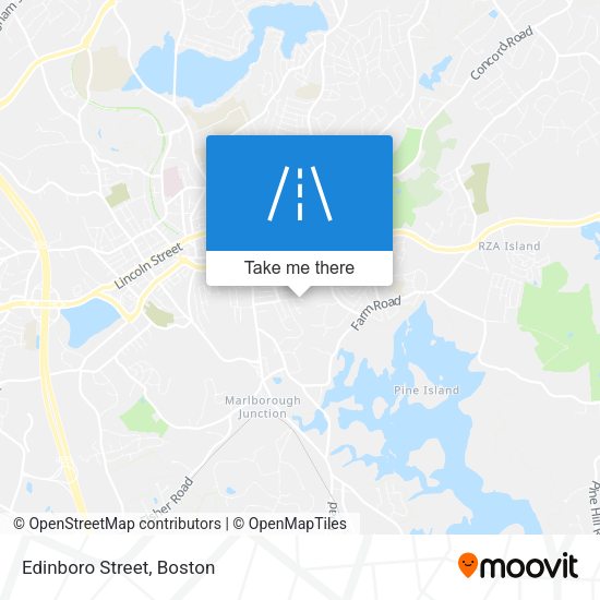 Mapa de Edinboro Street