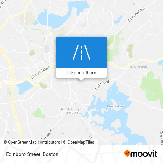 Edinboro Street map