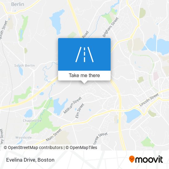 Mapa de Evelina Drive