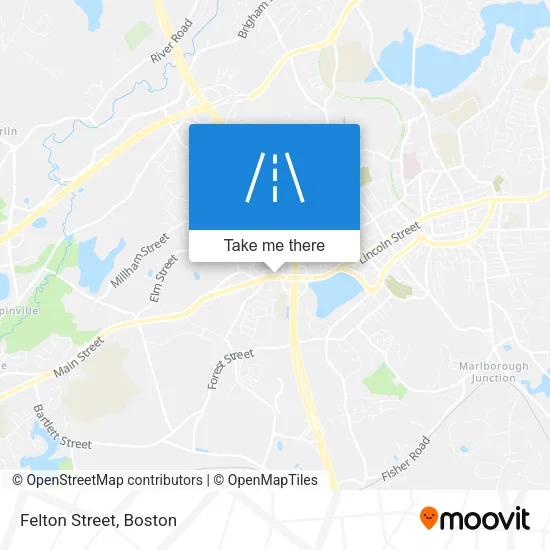 Felton Street map