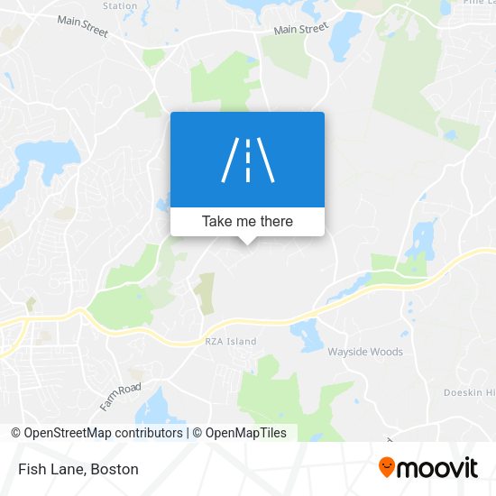 Mapa de Fish Lane