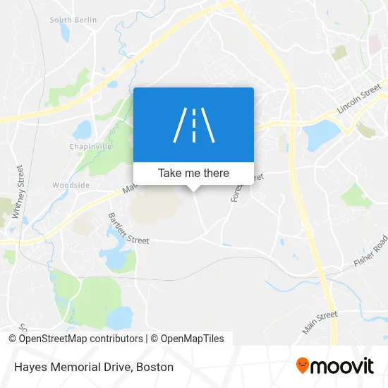Hayes Memorial Drive map