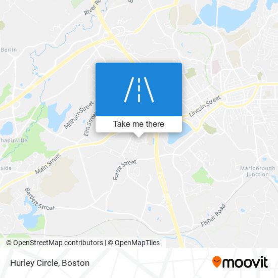 Mapa de Hurley Circle