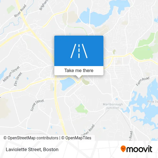 Laviolette Street map