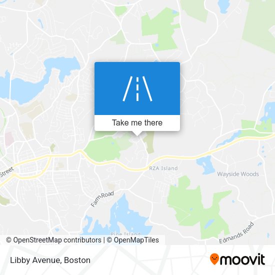 Mapa de Libby Avenue