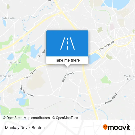 Mackay Drive map