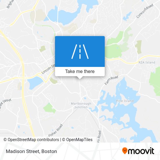 Mapa de Madison Street