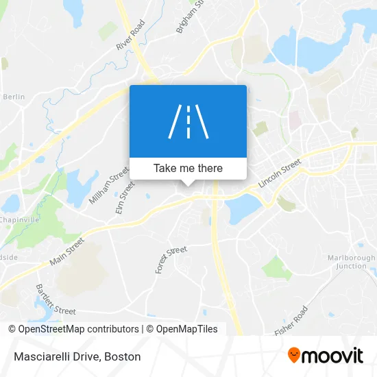 Masciarelli Drive map