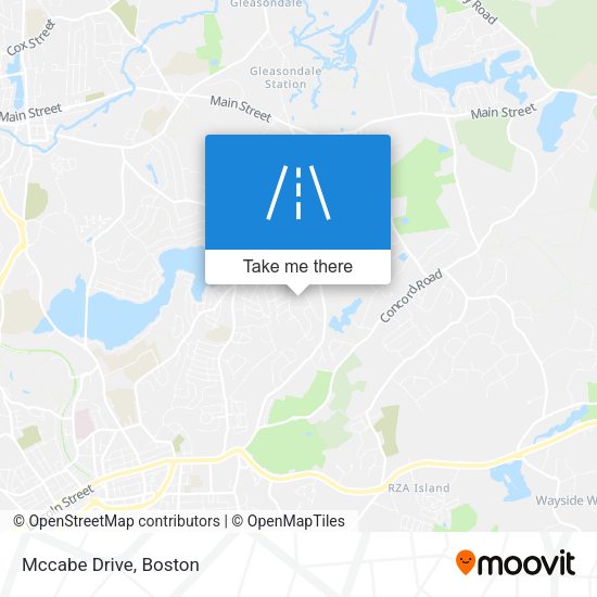 Mccabe Drive map