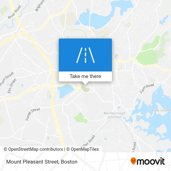Mount Pleasant Street map