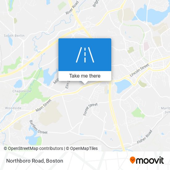 Northboro Road map