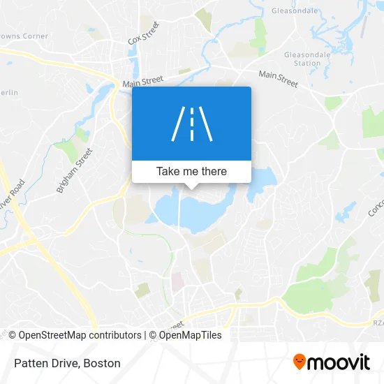 Patten Drive map