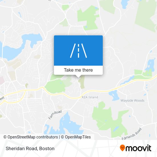 Mapa de Sheridan Road