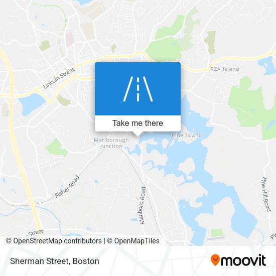 Mapa de Sherman Street