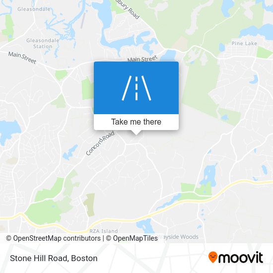 Mapa de Stone Hill Road
