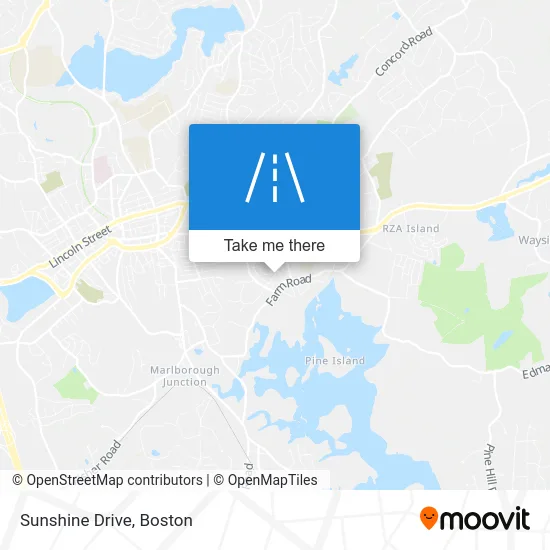 Sunshine Drive map