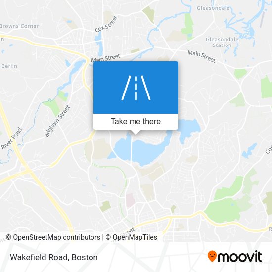 Mapa de Wakefield Road
