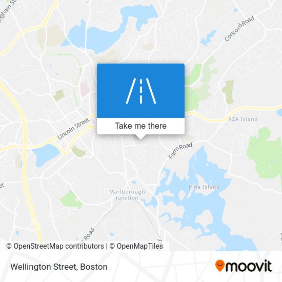 Mapa de Wellington Street