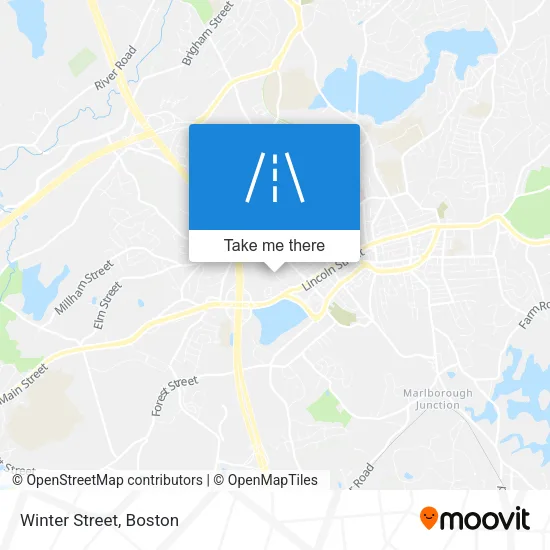 Winter Street map