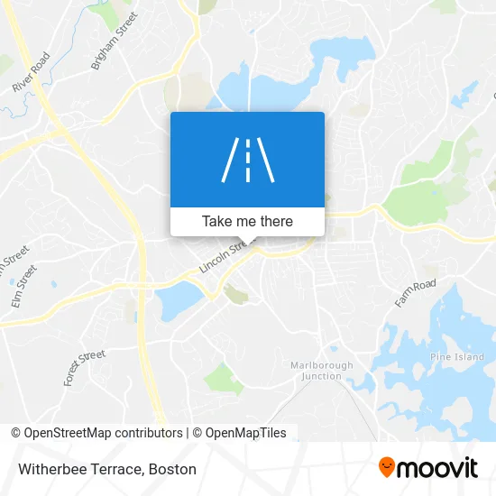 Witherbee Terrace map