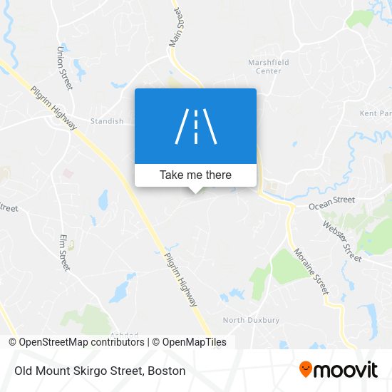 Mapa de Old Mount Skirgo Street