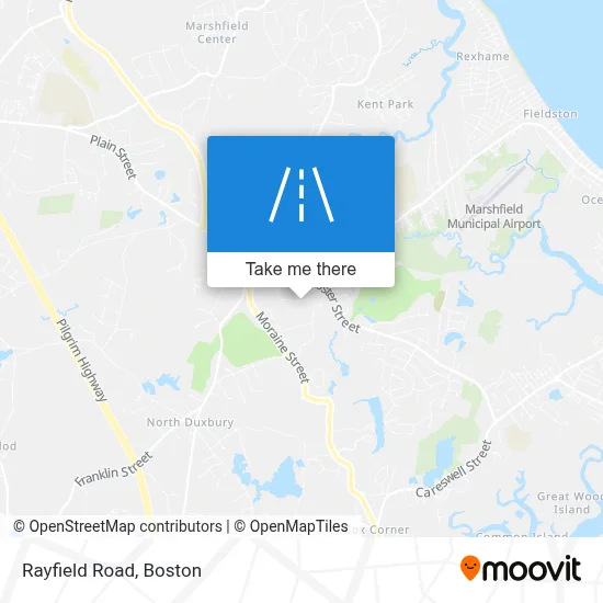 Rayfield Road map