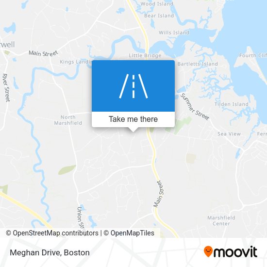 Meghan Drive map