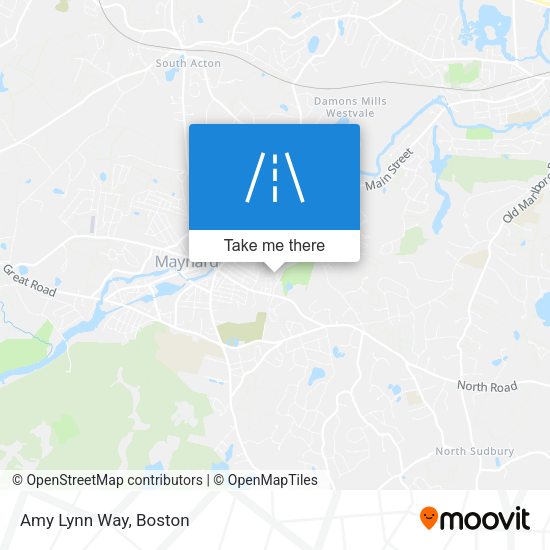 Amy Lynn Way map