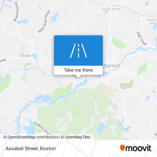 Mapa de Assabet Street