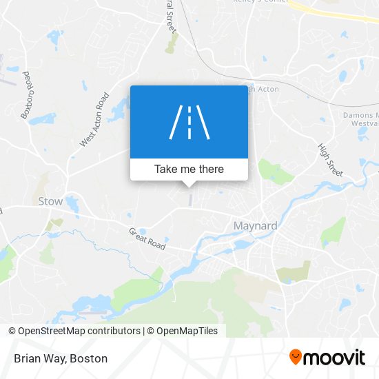 Brian Way map