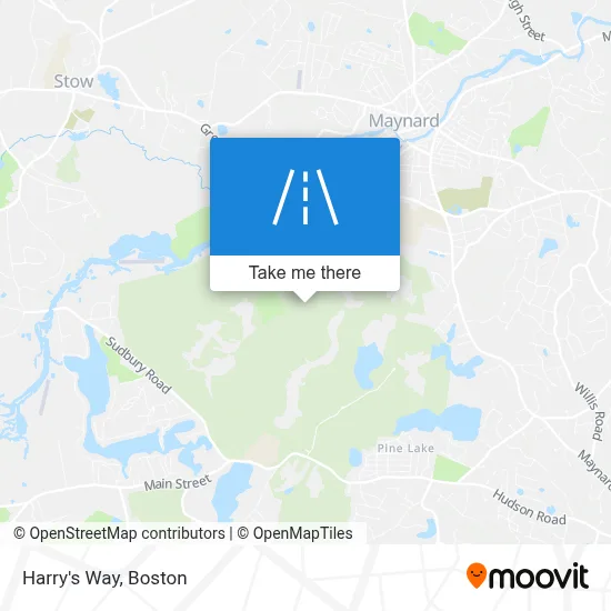 Harry'S Way map